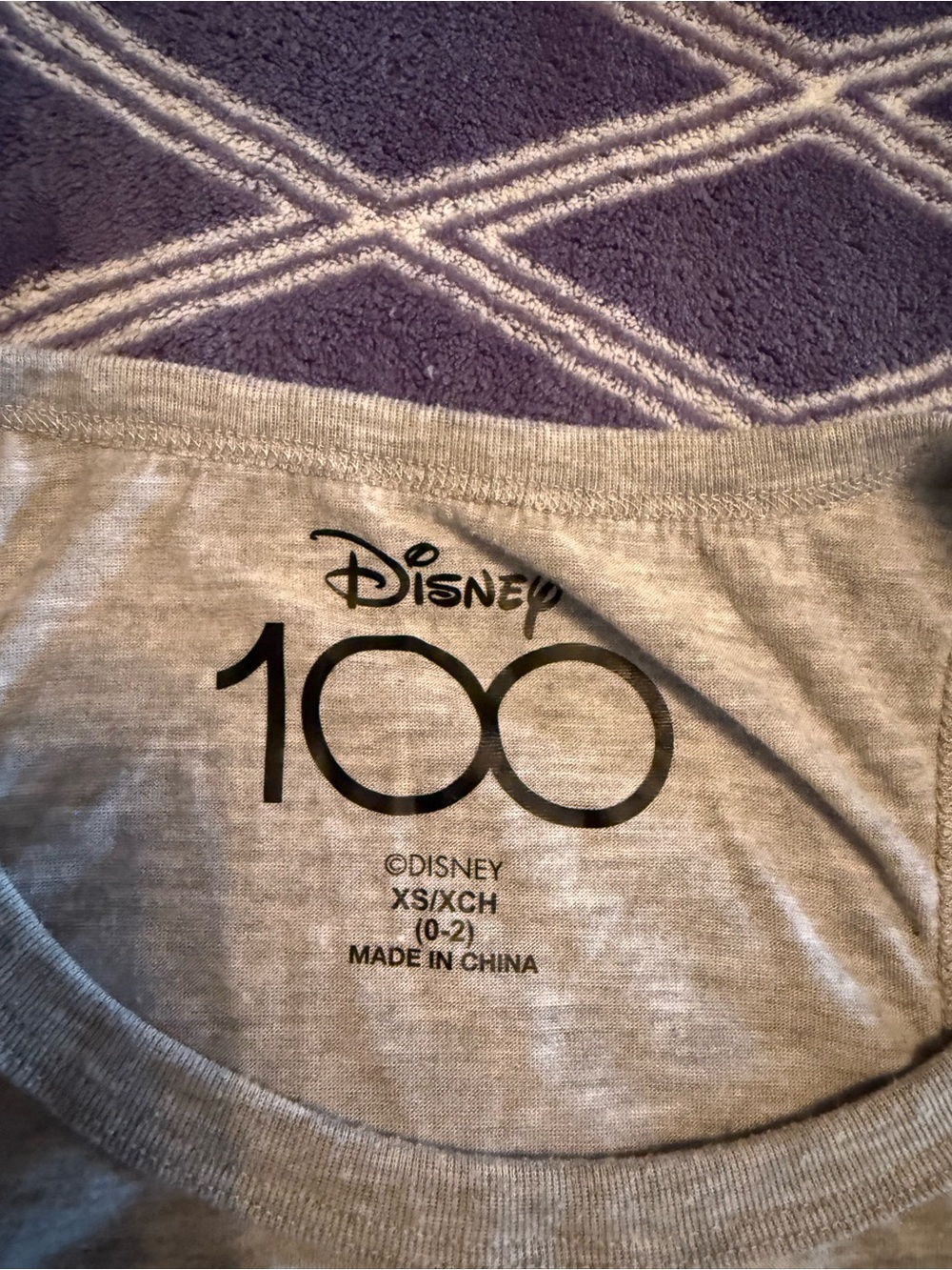 Disney Gray Mickey Mouse "hello folks!" Tank & White Printed Shorts Pajama Set - Picture 5 of 6